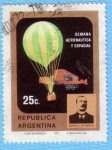 Stamps : America : Argentina :  Semana Aeronautica y Espacial