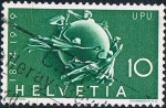 Stamps Switzerland -  75 ANIV. DE LA UNIÓN POSTAL UNIVERSAL. Y&T Nº 474