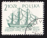 Stamps : Europe : Poland :  POLONIA - BARCOS LINIOWIC