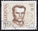 Stamps : Europe : Lithuania :  LITUANIA - ADOLFAS JUCYS