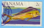 Stamps Panama -  Doblado Coriphaena Hippurus