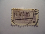 Stamps Colombia -  Sobretasa para Construcción-Palacio de Comunicaciones..