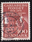 Sellos del Mundo : Europa : Dinamarca : DINAMARCA- CARLSBERG FONDENT 1876-1976