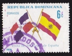 Stamps : America : Dominican_Republic :  REP DOMINICANA - VISITA DE LOS REYES DE ESPAÑA 1976