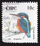 Stamps : Europe : Ireland :  IRLANDA - AVES - KINGFISHER