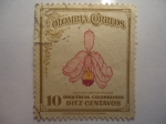 Stamps Colombia -  Orquideas Colombianas-Cattleya Labiata Trianae.