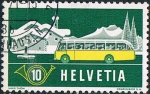 Sellos de Europa - Suiza -  CORREOS ALPINOS. Y&T Nº 537