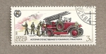 Stamps : Europe : Russia :  Coche bomberos
