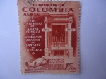 Sellos de America - Colombia -  VII Centenario  de Santa Isabel de Hungría Patrona de Santa Fe de Bogotá.