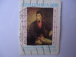 Stamps Colombia -  Antonio Nariño (1765-1823) - 50o Aniversario de su muerte 1823 al 1973.     