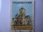 Stamps Colombia -  Catedral de la Ciudad de Santa Marta - 4° centenario