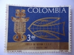 Stamps Colombia -  Consejo de gestión C.C.E.P - U.P.U Bogotá 1967.