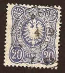 Stamps : Europe : Germany :  Clásicos - Impreio Alemán