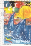 Stamps Spain -  diseño infantil    (D)