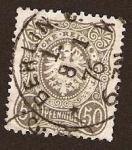 Stamps : Europe : Germany :  Clásicos - Imperio Alemán
