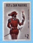 Stamps Europe - San Marino -  Falconiere Sec. XVI