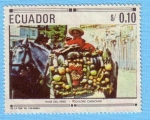 Stamps Ecuador -  Pase del niño