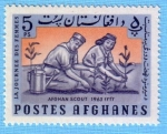 Stamps : Asia : Afghanistan :  Afghan Scout 