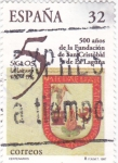 Stamps Spain -  500 años fundación de San Cristobal de La Laguna    (D)