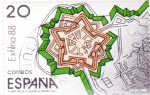 Stamps Spain -  Exfilna 88    (D)