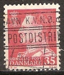 Stamps : Europe : Denmark :  Rey Federico IX de Dinamarca.