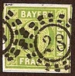 Stamps : Europe : Germany :  Clásicos - Bayern