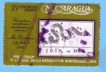 Stamps Nicaragua -  Preludios y causas de la revolución norteamericana