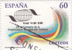 Stamps Spain -  XX aniversario de la organización Mundial del Turismo    (D)