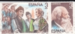 Stamps Spain -  Gigantes y Cabezudos   Fdez.Caballero     (D)