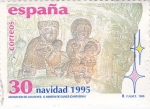 Stamps Spain -  Adoración de los Reyes-Navidad  (D)