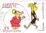 Stamps Spain -  Las Hermanas Gilda   (D)