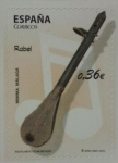 Sellos de Europa - Espa�a -  instrumentos musicales (rabel) 2012