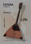 Stamps Spain -  instrumentos musicales (balalaica) 2012