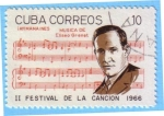 Stamps Cuba -  II Festival de la Canción 