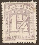 Stamps Germany -  Clásicos - Hamburg
