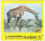 Stamps Bahrain -  jirafa