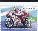 Stamps : Oceania : Australia :  motociclismo