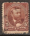 Stamps : America : United_States :  Ulises S. Grant.