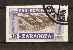 Stamps Spain -  Pro-Seminario Zaragoza.