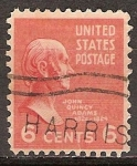 Stamps United States -  John Quincy Adams.