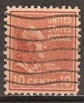 Stamps United States -  John Tyler.