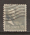 Stamps : America : United_States :  James Buchanan.