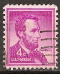 Sellos de America - Estados Unidos -  Abraham Lincoln‎.