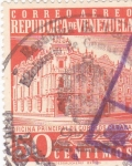 Stamps : America : Venezuela :  oficina principal de correos Caracas