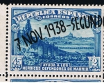Stamps Spain -  Edifil  790  II Aniver. de la defensa de Madrid.  