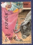Stamps Spain -  Edifil 3834 Toros Curro Romero 1,56 ÚLTIMO