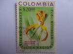 Stamps Colombia -  X Exposición Filateéica Nacional - Medellín 1972