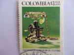 Sellos de America - Colombia -  Centenario de la Invención del Teléfono