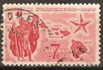 Sellos de America - Estados Unidos -  Estadidad Hawaii correo aéreo. 