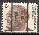 Stamps United States -  Franklin Delano Roosevelt (1882-1945)